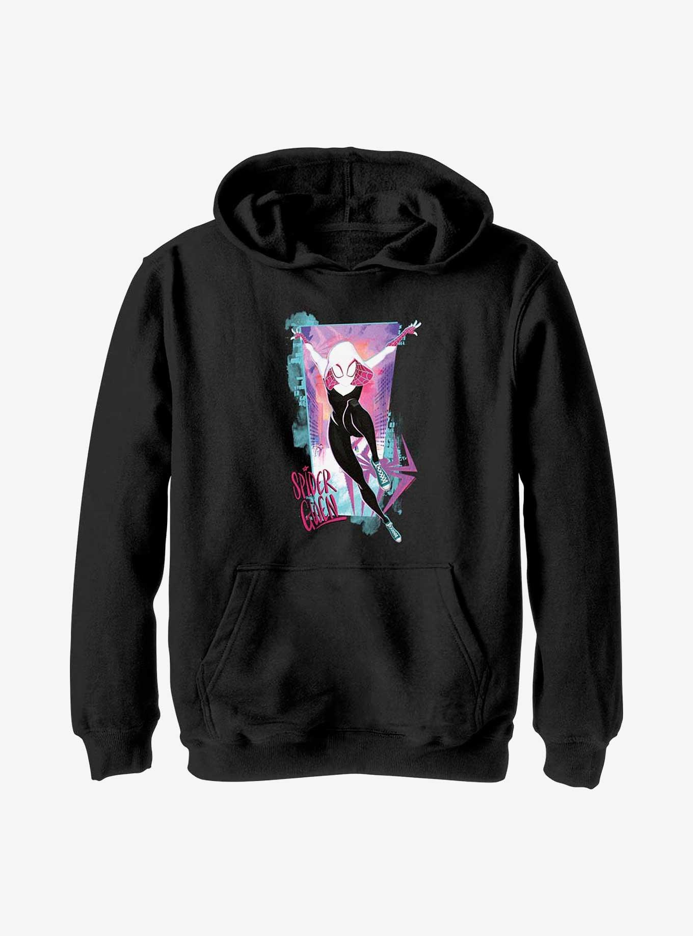 Marvel Spider-Man: Across the Spider-Verse Spider-Gwen Poster Youth Hoodie, , hi-res