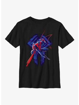 Marvel Spider-Man: Across the Spider-Verse Miguel O'Hara 2099 Poster Youth T-Shirt, , hi-res