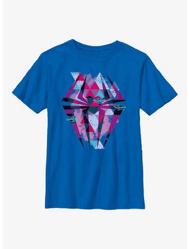 Marvel Spider-Man: Across the Spider-Verse Geometric Spider-Gwen Symbol Youth T-Shirt, , hi-res