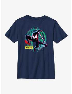 Marvel Spider-Man: Across the Spider-Verse Miles Morales Badge Youth T-Shirt, , hi-res