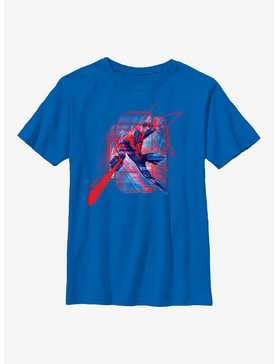 Marvel Spider-Man: Across the Spider-Verse Miguel O'Hara Shooting Webs Youth T-Shirt, , hi-res