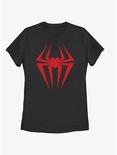 Marvel Spider-Man: Across the Spider-Verse Spider-Gwen Logo Womens T-Shirt, BLACK, hi-res