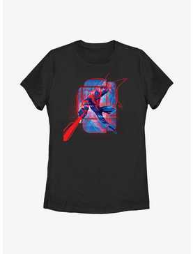 Marvel Spider-Man: Across the Spider-Verse Miguel O'Hara Shooting Webs Womens T-Shirt, , hi-res