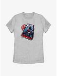 Marvel Spider-Man: Across the Spider-Verse Spider Trio Womens T-Shirt, ATH HTR, hi-res