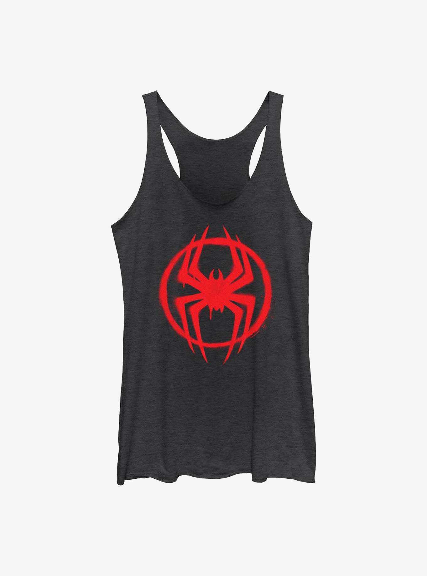 Marvel Spider-Man: Across the Spider-Verse Miles Morales Logo Womens Tank Top, , hi-res