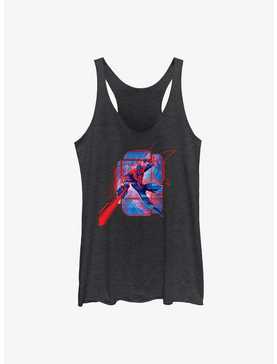 Marvel Spider-Man: Across the Spider-Verse Miguel O'Hara Shooting Webs Womens Tank Top, , hi-res