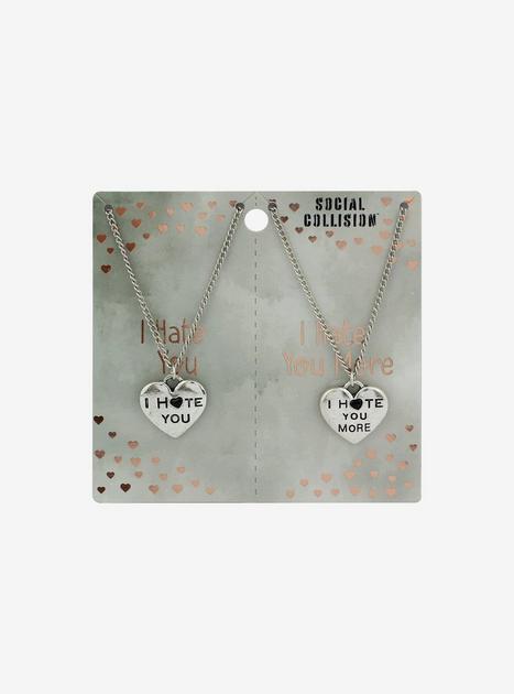 Social Collision Bloody Daggers Necklace