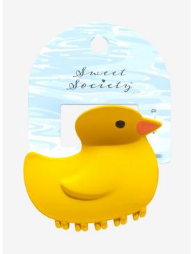 Sweet Society Rubber Duck Figural Claw Hair Clip, , hi-res