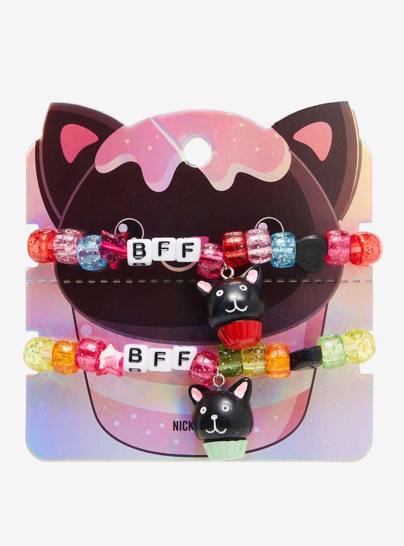 Hot Topic Olivia Rodrigo Logo Vampire Best Friend Beaded Bracelet Set