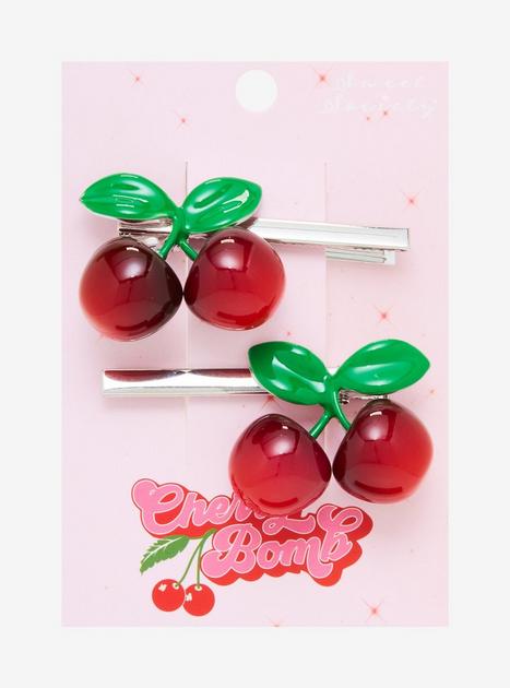 Cherry Bubble Hair Clip Set | Hot Topic