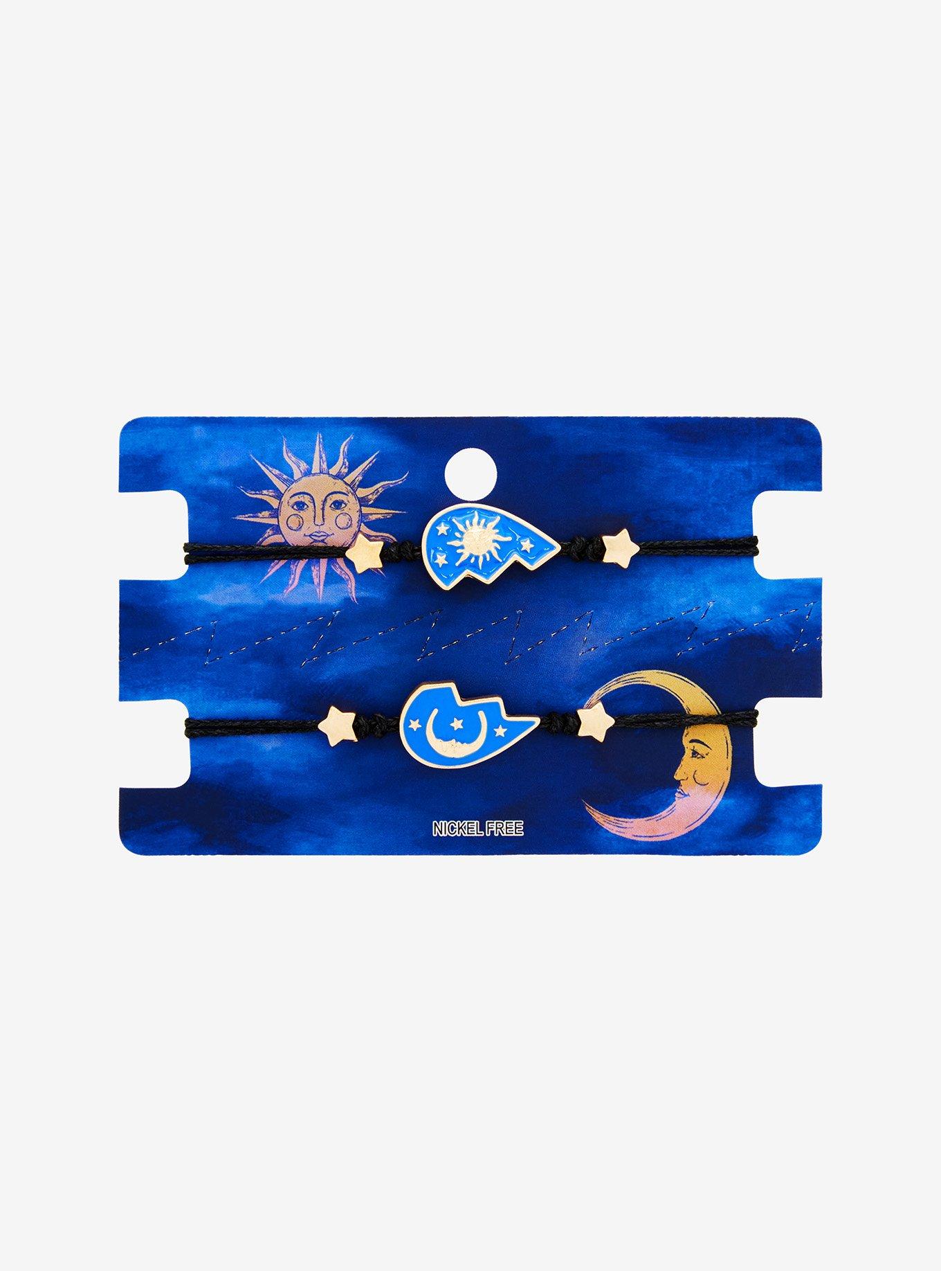 Celestial Broken Heart Best Friend Cord Bracelet Set, , hi-res