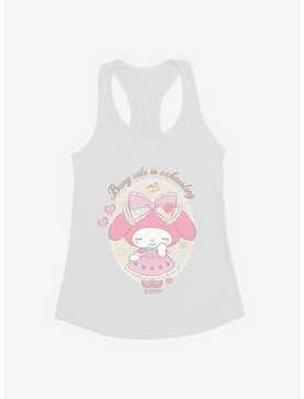 My Melody Being Cute Is Exhausting Womens Tank Top, , hi-res