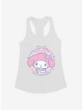 My Melody Bloom With Kindness Womens Tank Top, WHITE, hi-res