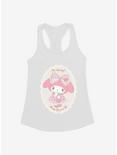 My Melody Living The Sweet Life Womens Tank Top, WHITE, hi-res
