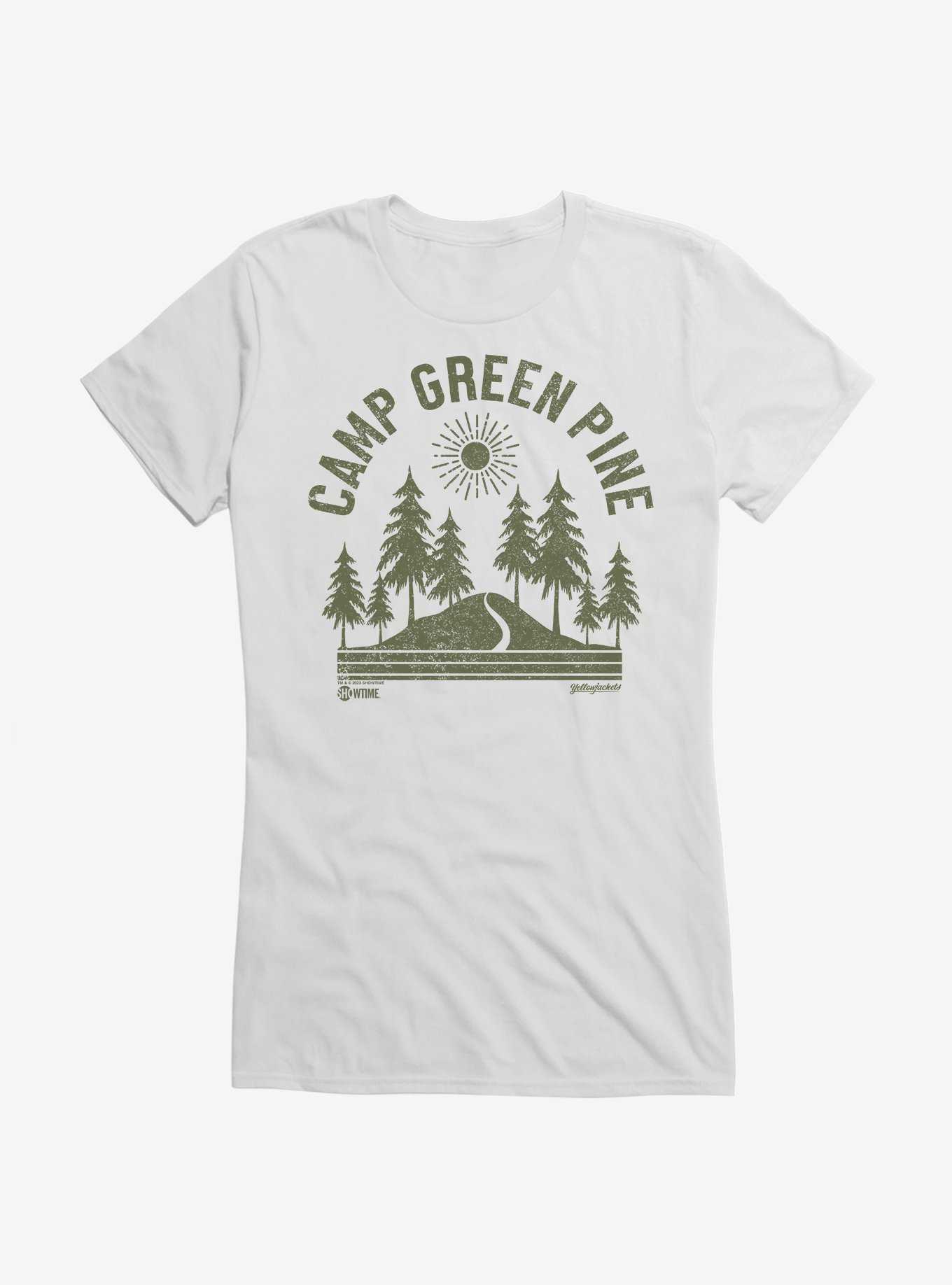 Yellowjackets Camp Green Pine Girls T-Shirt, , hi-res