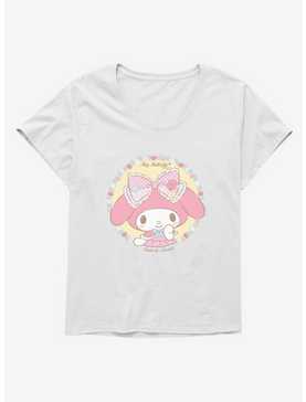 My Melody Cute & Sweet Womens T-Shirt Plus Size, , hi-res