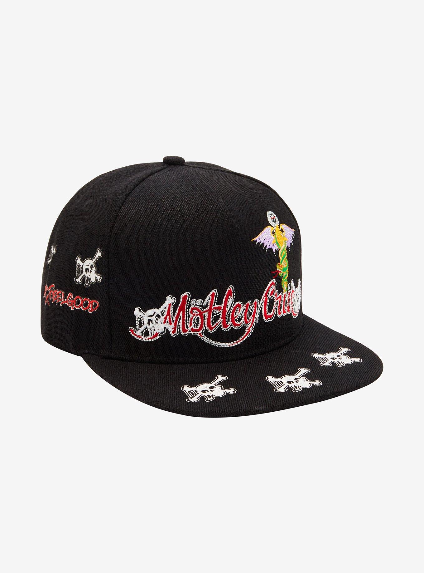Motley Crue Icons Snapback Hat, , hi-res