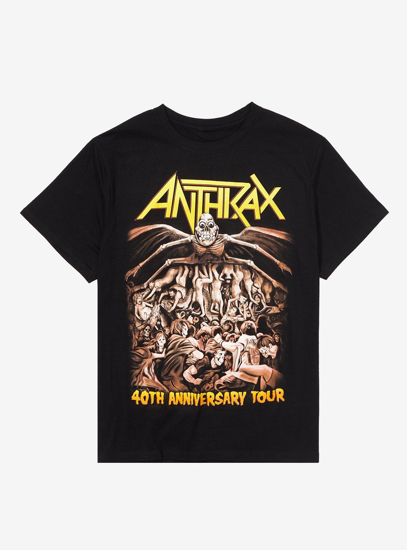 Anthrax 40th Anniversary Tour T-Shirt | Hot Topic