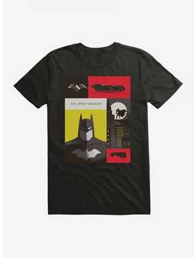 DC Comics Batman WB 100 The Caped Crusader Poster T-Shirt, , hi-res