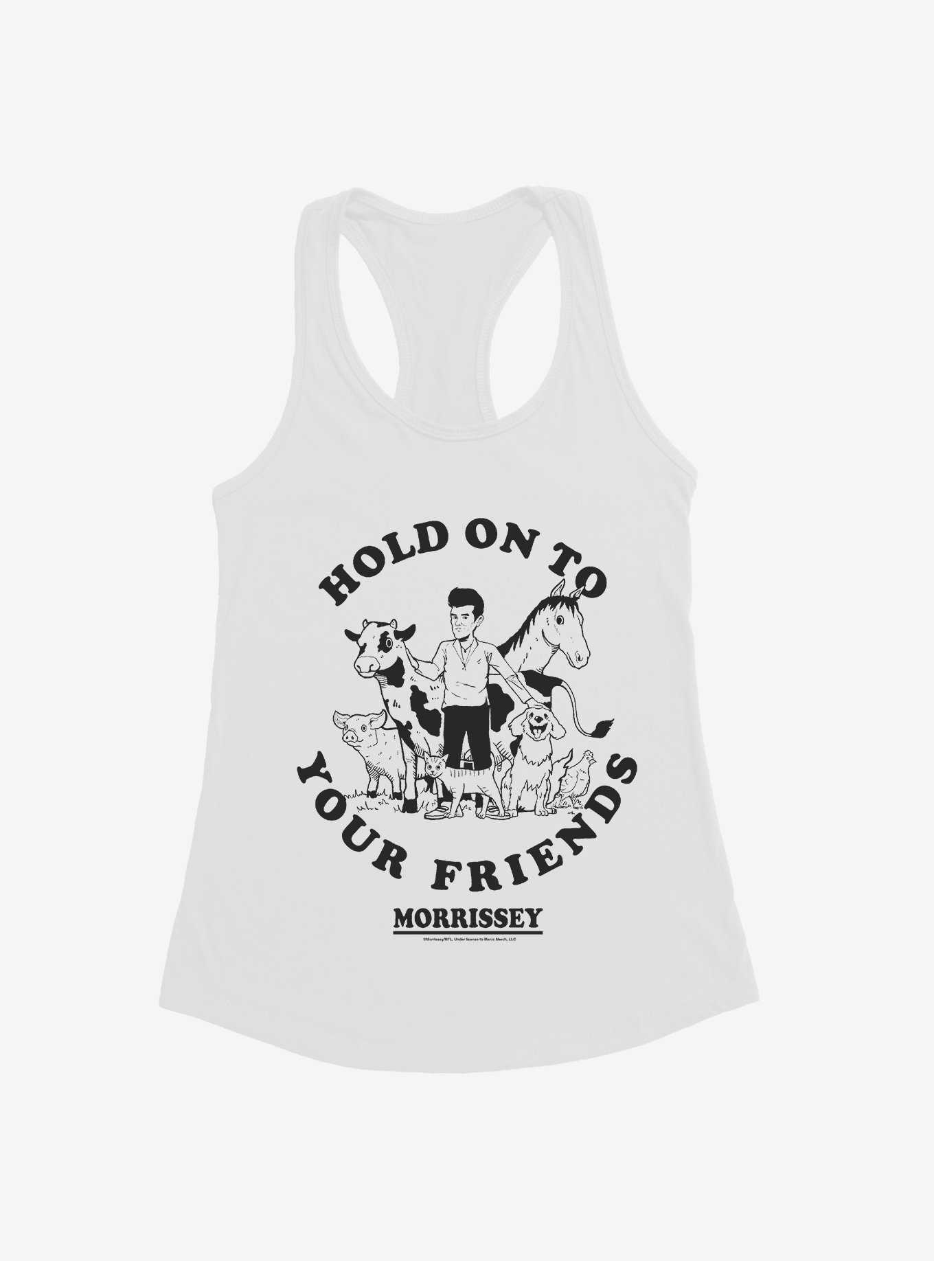 Morrissey Hold On To Your Friends Girls Tank, , hi-res