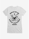 Morrissey Hold On To Your Friends Girls T-Shirt, WHITE, hi-res