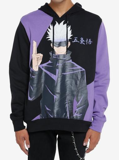 Gojo Satoru Hoodie RJZMMN Gojo-Satoru Hoodie Anime JJK Gojo-Satoru