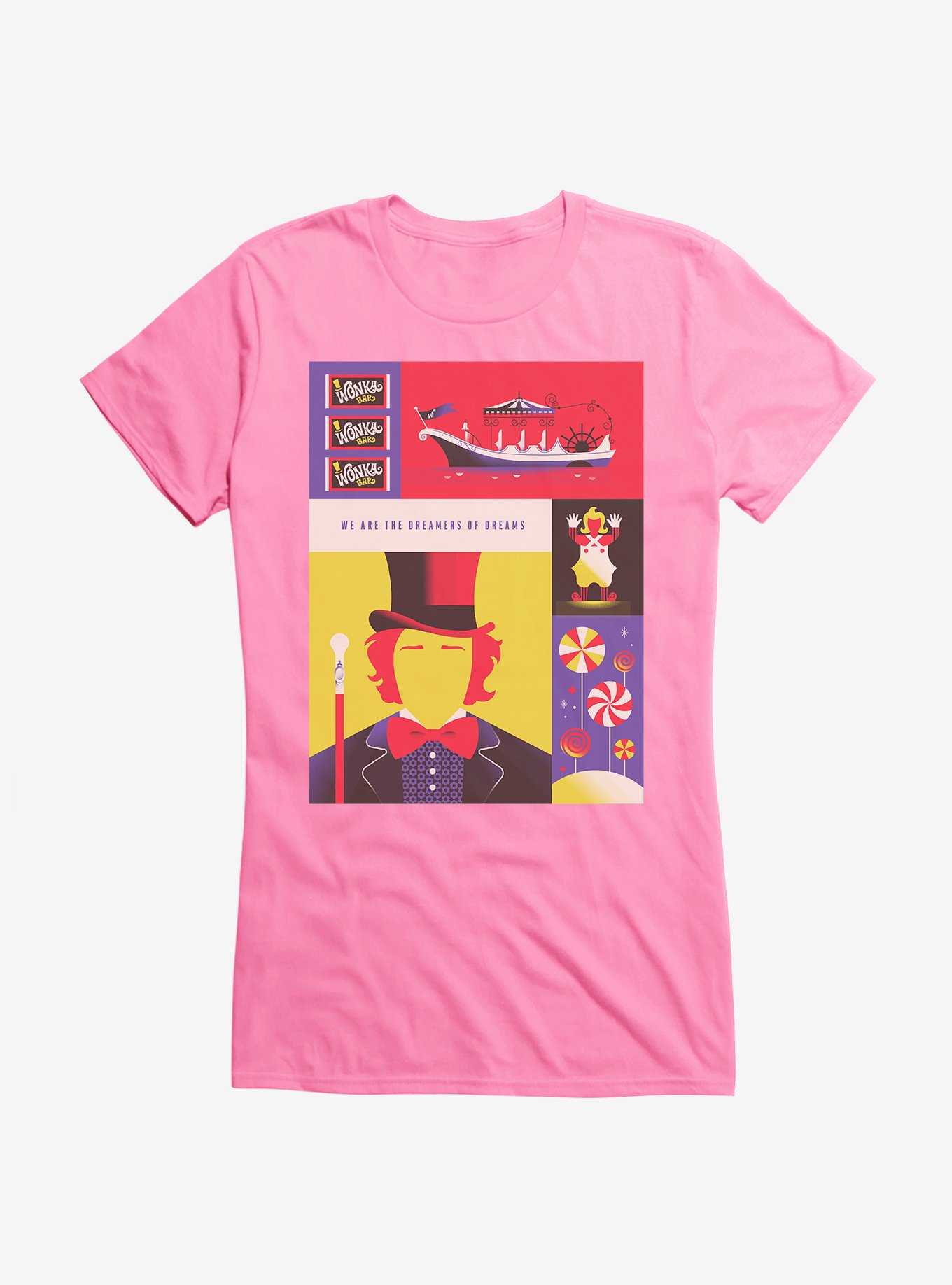 Willy Wonka & The Chocolate Factory WB 100 Dreamers Of Dreams Poster Girls T-Shirt, , hi-res