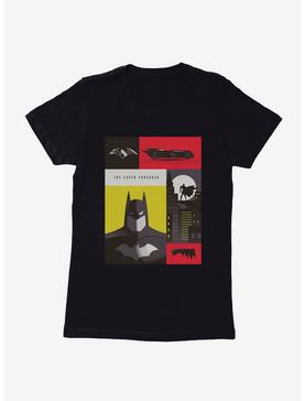 DC Comics Batman WB 100 The Caped Crusader Poster Womens T-Shirt, , hi-res
