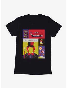 Willy Wonka & The Chocolate Factory WB 100 Dreamers Of Dreams Poster Womens T-Shirt, , hi-res