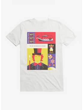 Willy Wonka & The Chocolate Factory WB 100 Dreamers Of Dreams Poster T-Shirt, , hi-res