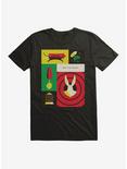 Looney Tunes WB 100 That's All Folks Poster T-Shirt, , hi-res