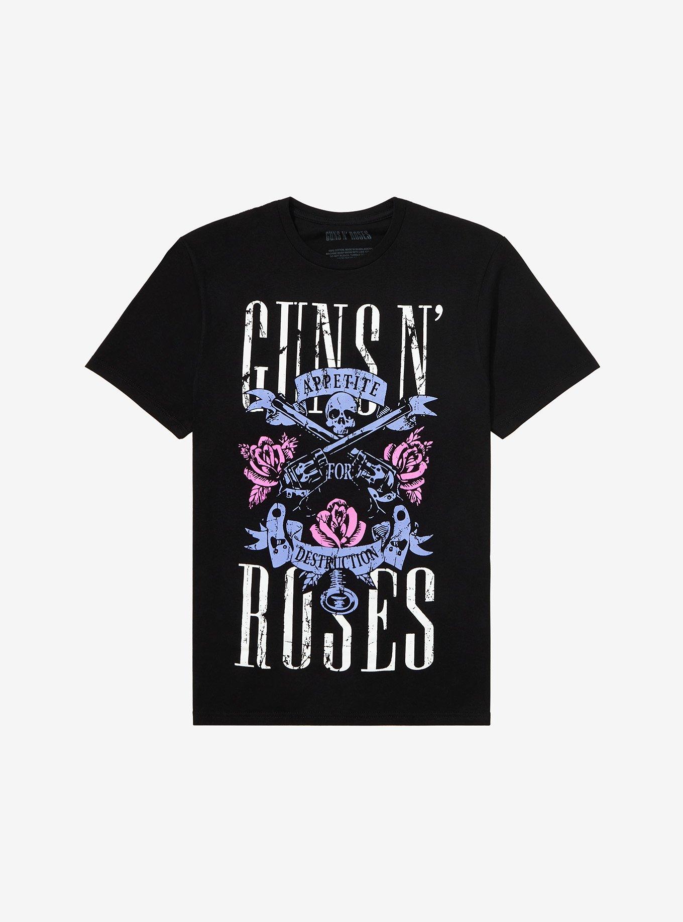 Guns and roses tee hot sale shirt