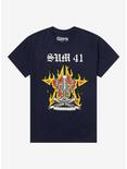 Sum 41 All Killer No Filler Skeleton T-Shirt, NAVY, hi-res