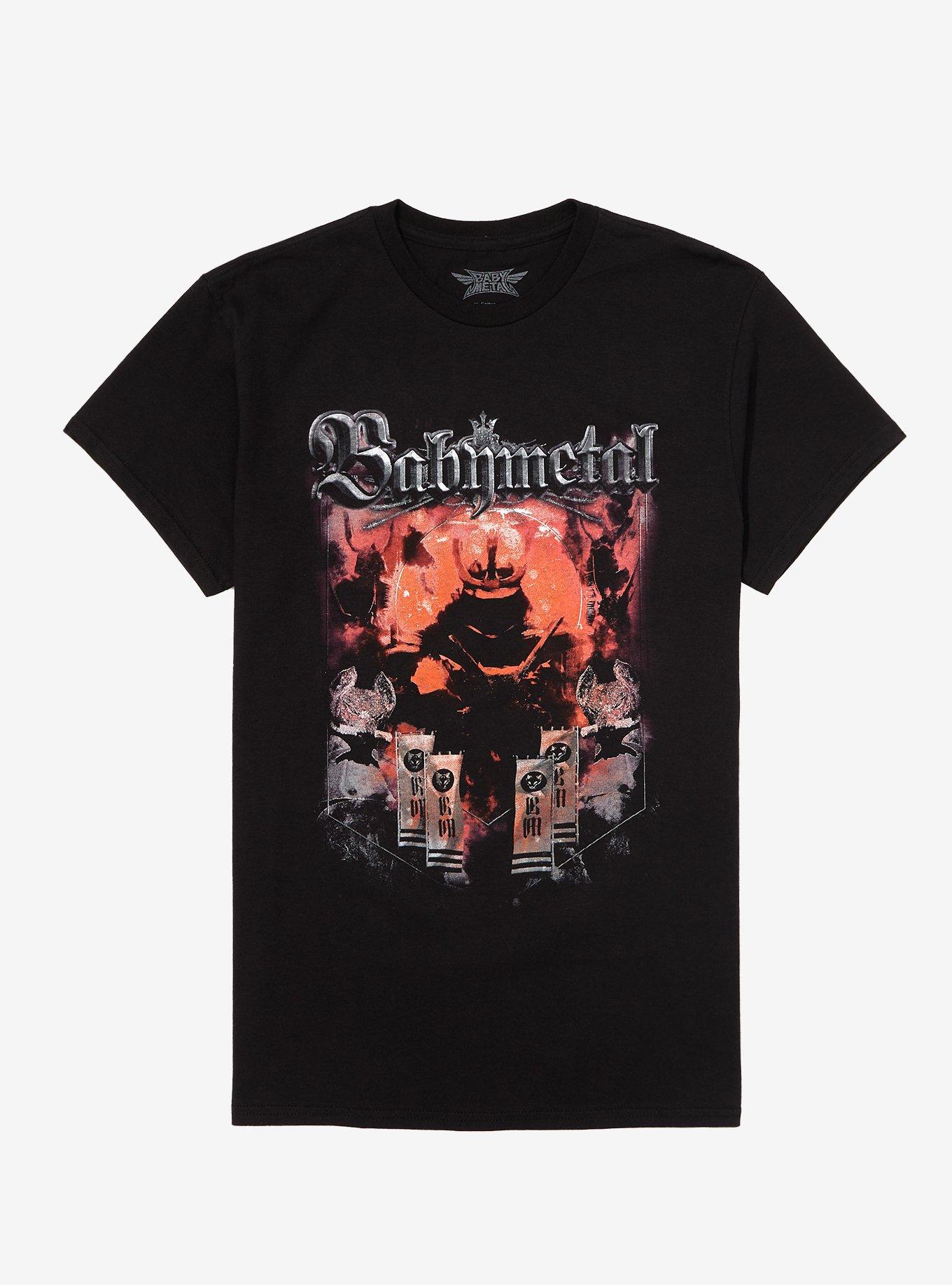 Babymetal Demon Flags T-Shirt | Hot Topic