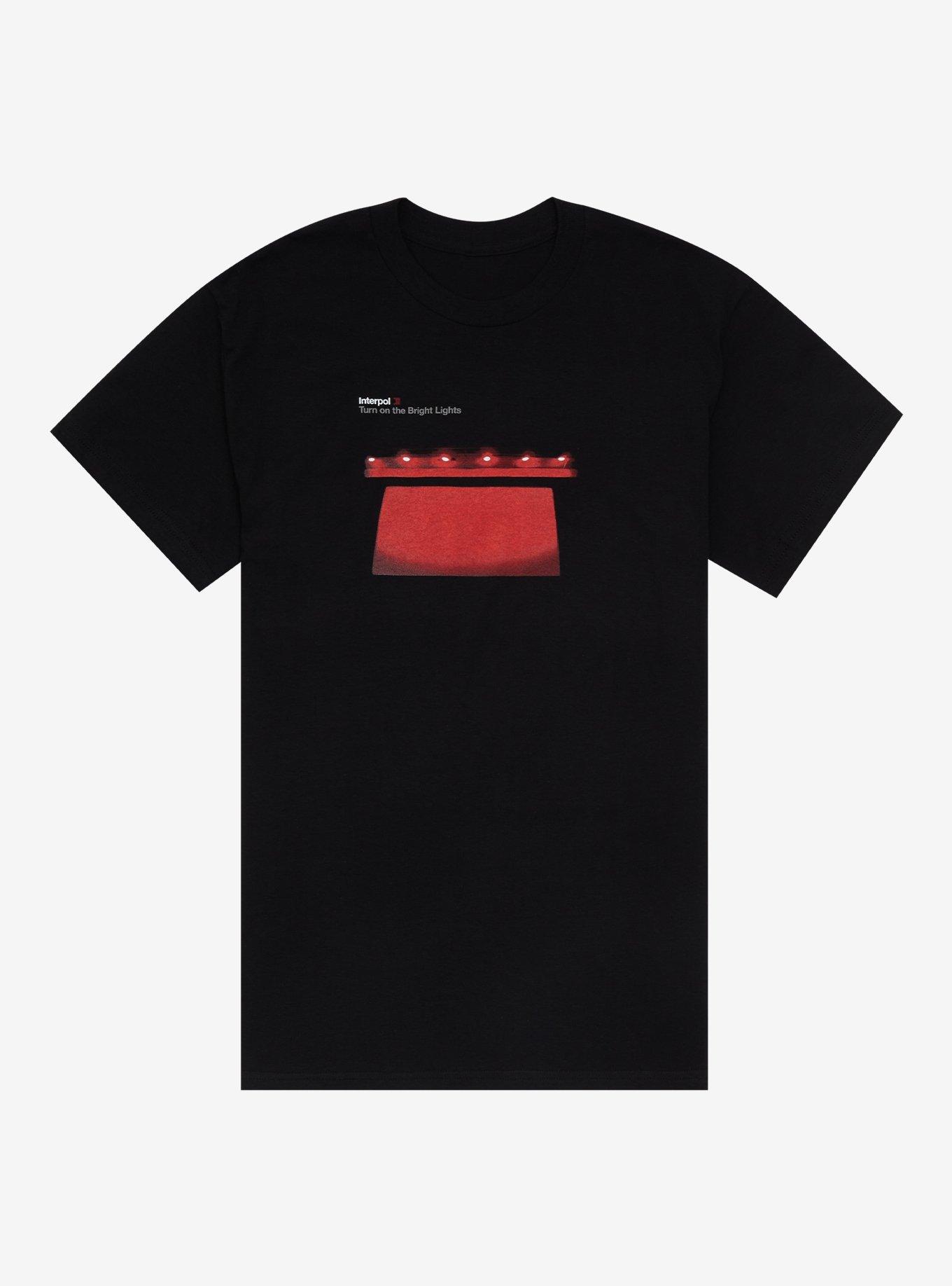 Interpol Bright Lights T-Shirt, BLACK, hi-res