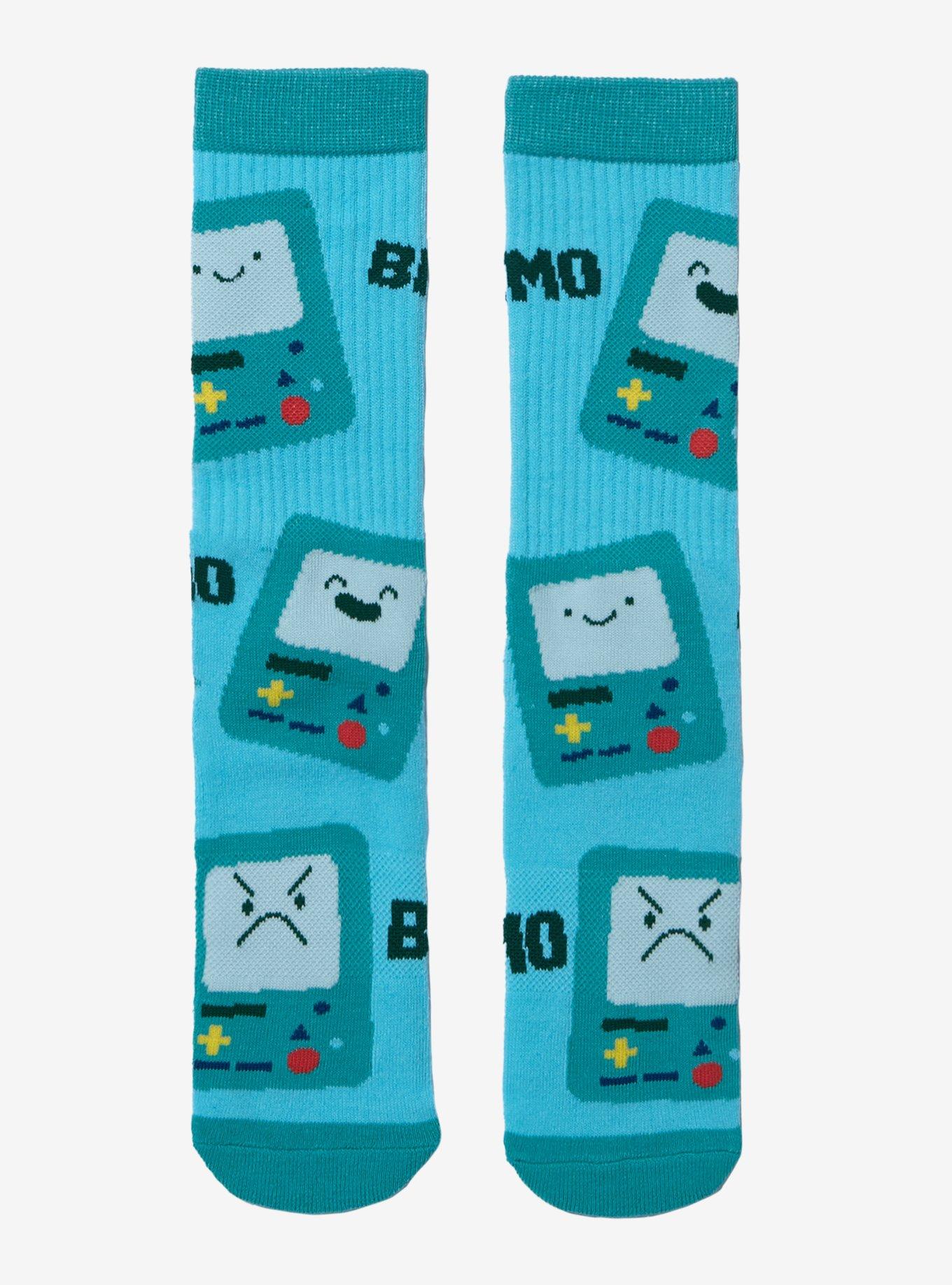 Adventure Time BMO Crew Socks, , hi-res
