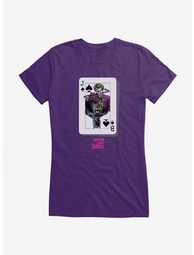 Plus Size DC Comics Batman: Three Jokers Batman Joker Card Girls T-Shirt, , hi-res