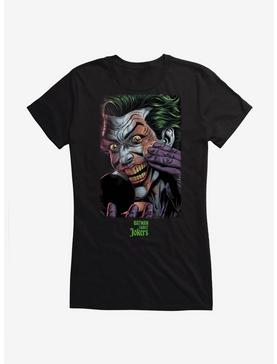 DC Comics Batman: Three Jokers Makeup Girls T-Shirt, , hi-res