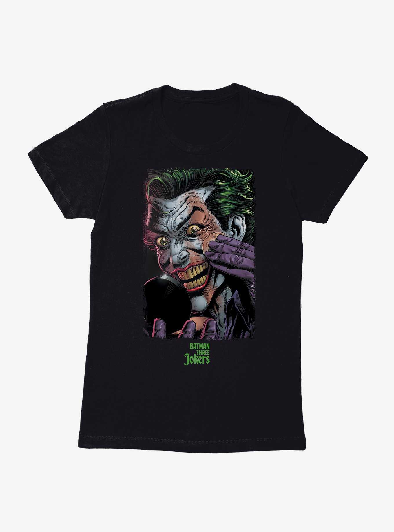 DC Comics Batman: Three Jokers Makeup Womens T-Shirt, , hi-res