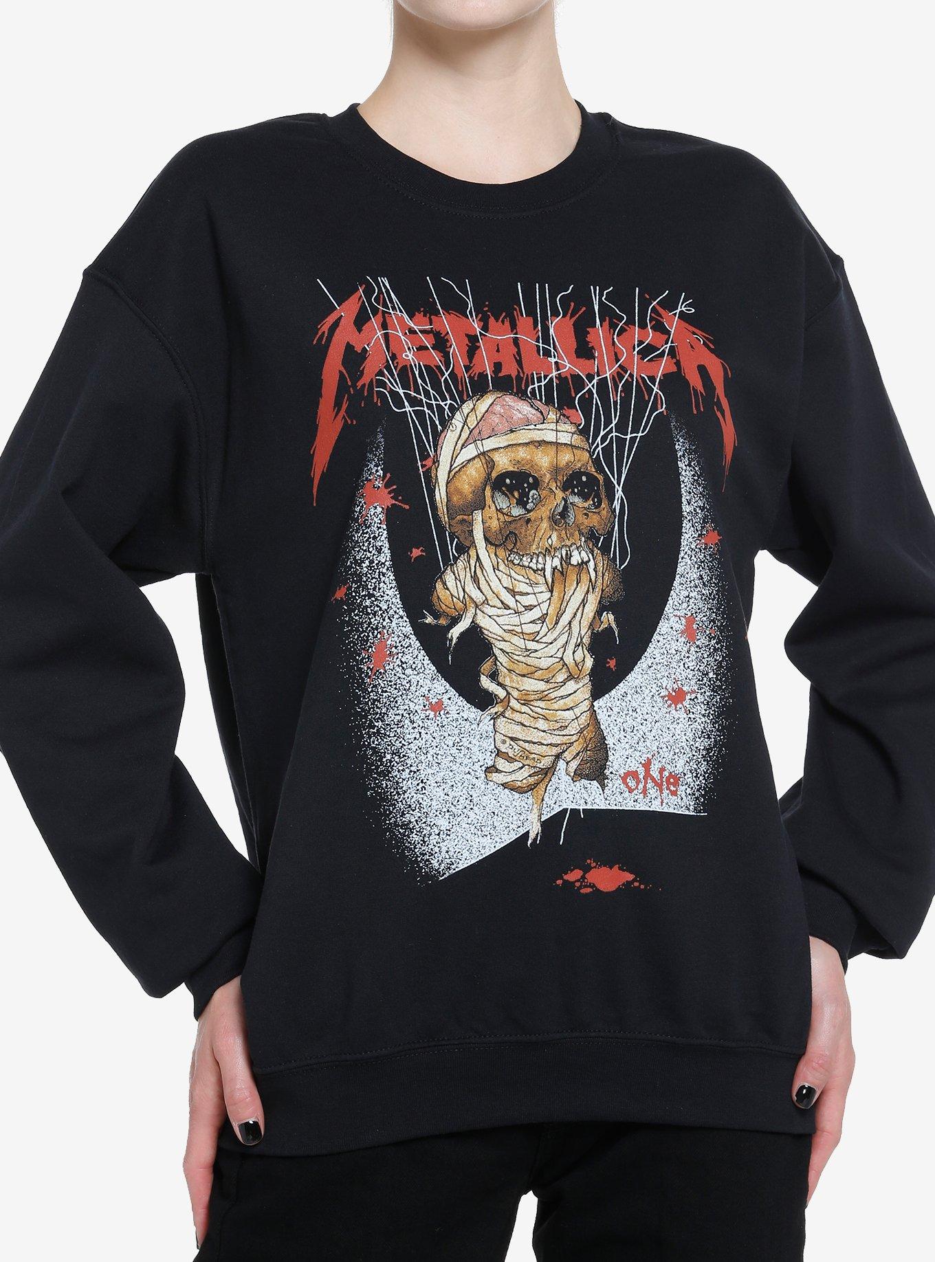 Metallica ...And Justice For All One Girls Sweatshirt, BLACK, hi-res