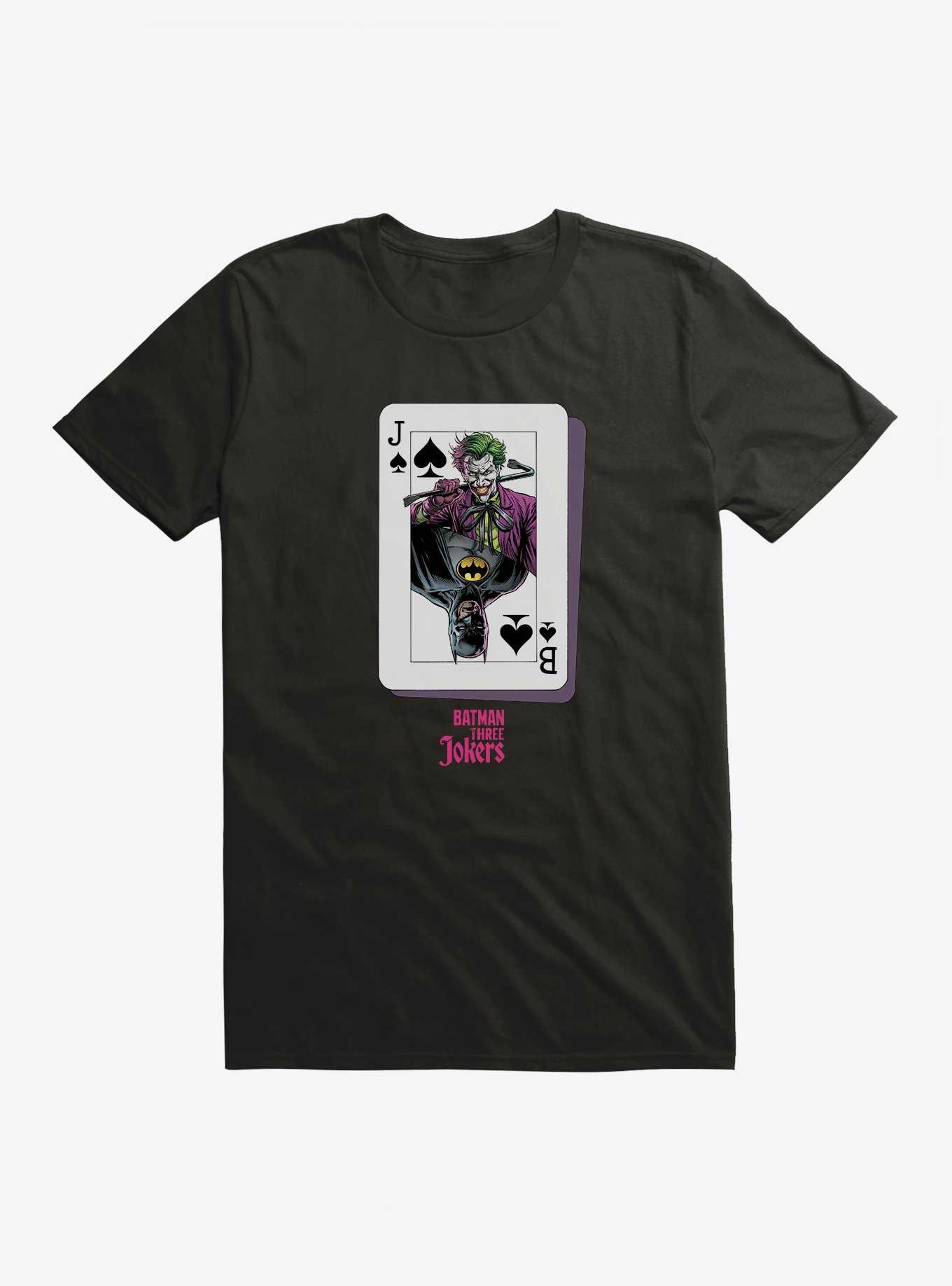 DC Comics Batman: Three Jokers Batman Joker Card T-Shirt, , hi-res