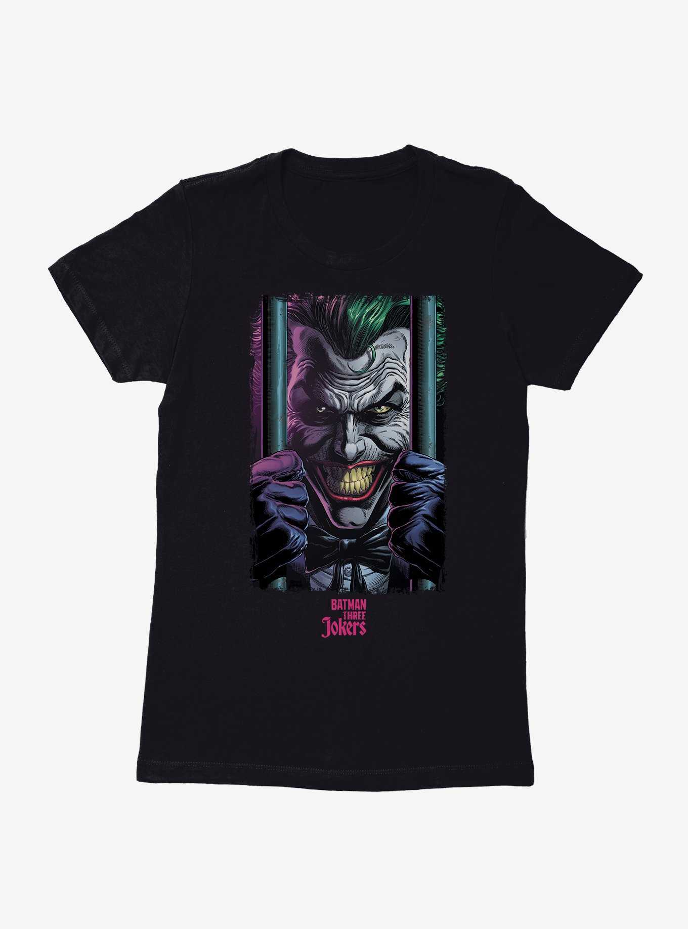 DC Comics Batman: Three Jokers Behind Bars Womens T-Shirt, , hi-res