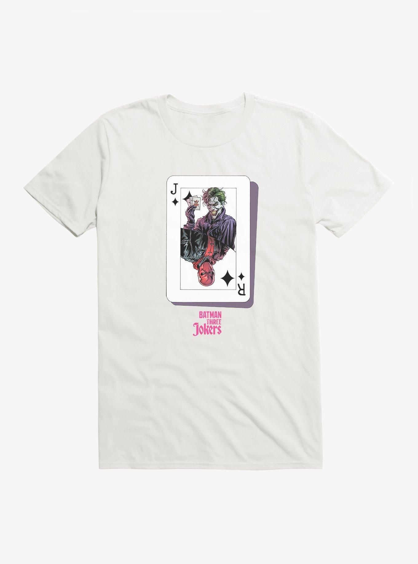 DC Comics Batman: Three Jokers Red Hood Joker Card T-Shirt