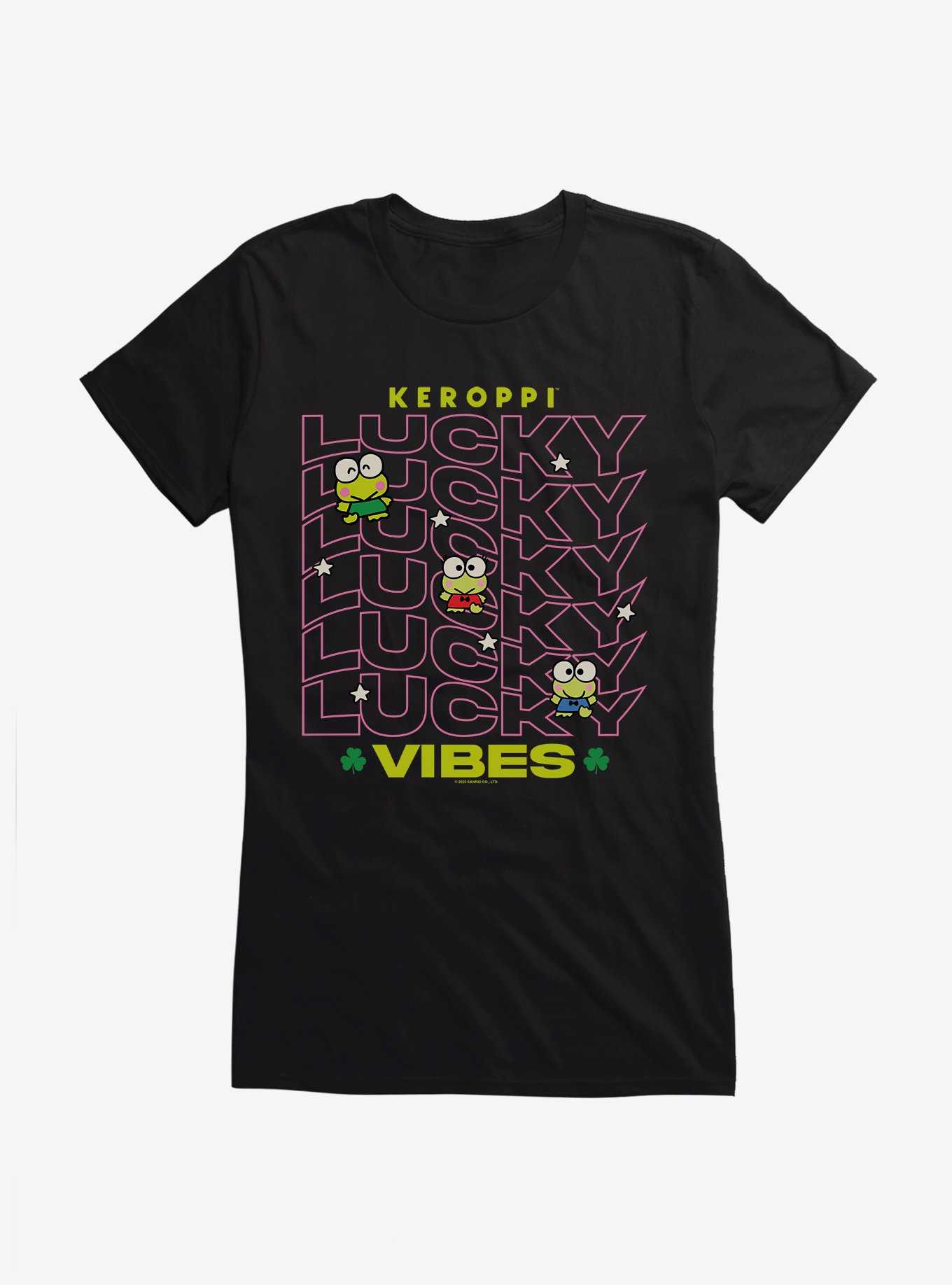 Keroppi Lucky Vibes Girls T-Shirt, , hi-res