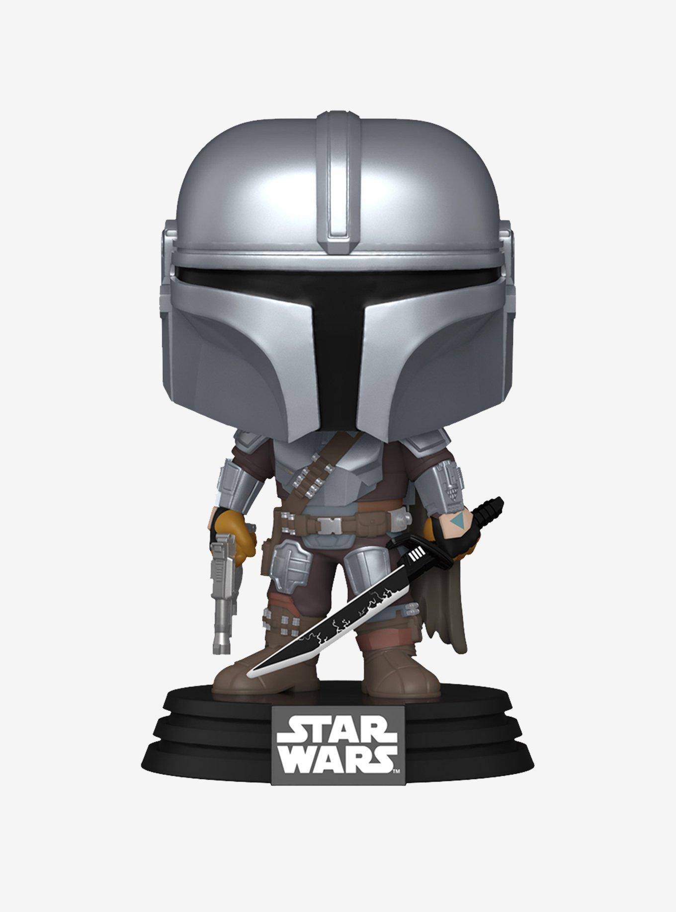 Funko Star Wars The Mandalorian Pop! The Mandalorian With Darksaber Vinyl Bobble-Head, , hi-res