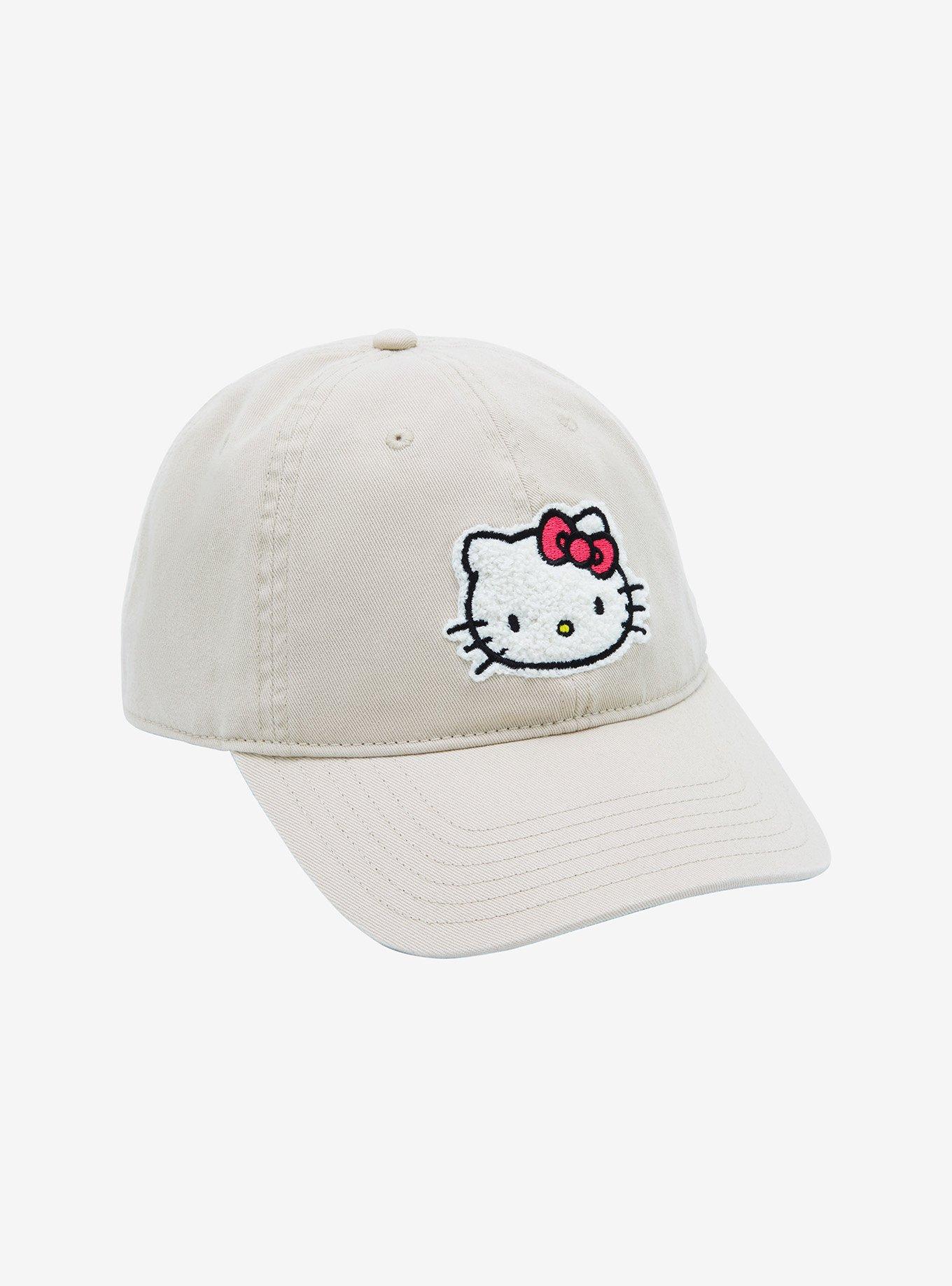 ★ kittychan★ Sanrio Chenille Hello Kitty Patch Cap - BoxLunch Exclusive