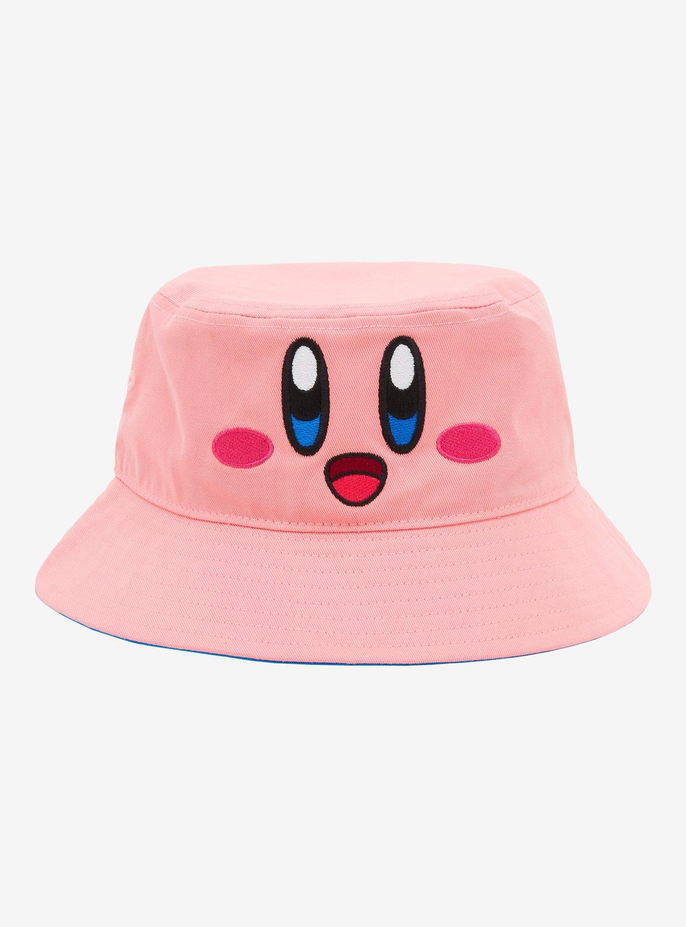 【Nintendo】 カービーフェイス バケットハット Nintendo Kirby Face Bucket Hat | BoxLunch
