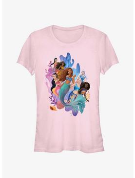 Disney The Little Mermaid Live Action Ariel and Her Sisters Girls T-Shirt, , hi-res