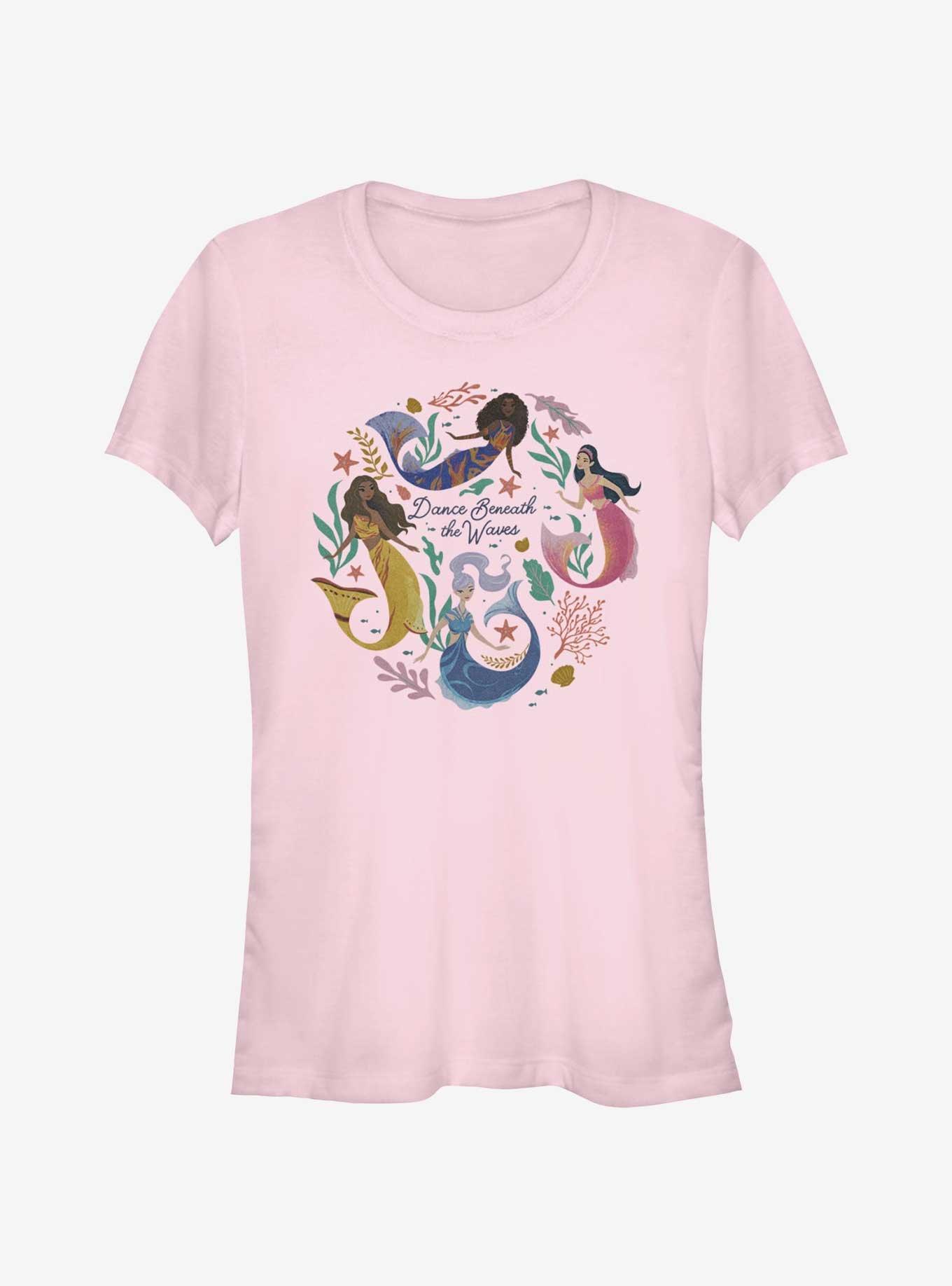 Disney The Little Mermaid Live Action Sisters Dance Beneath The Waves Girls T-Shirt, , hi-res