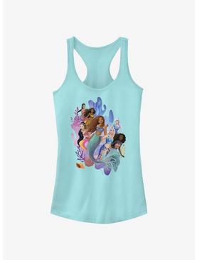 Disney The Little Mermaid Live Action Ariel and Her Sisters Girls Tank, , hi-res